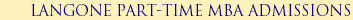 MBA Admissions