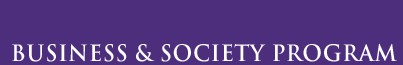 Business & Society Program Area